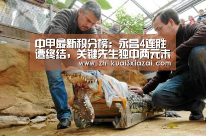 中甲最新积分榜:永昌4连胜遭终结,关键先生独中两元未能救主_快3下载(图2) 快3下载